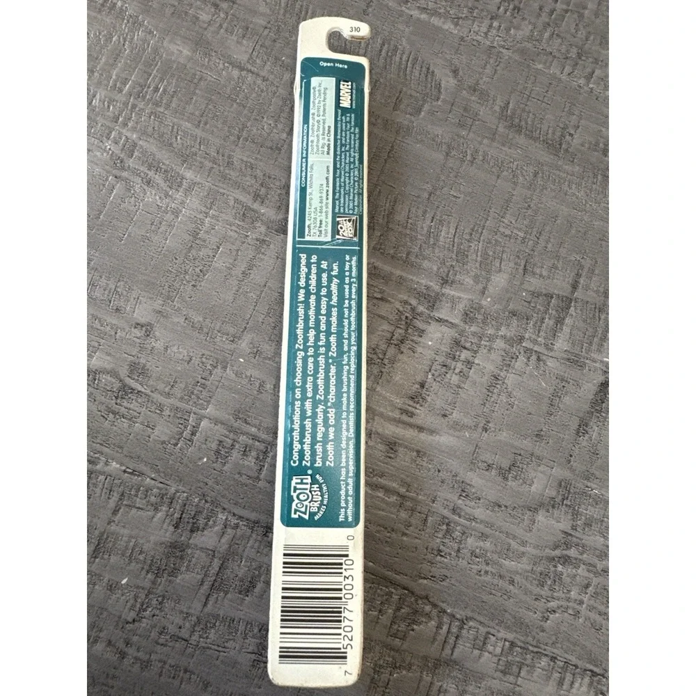 2005 Marvel Fantastic Four Toothbrush Sealed Zooth Chris Evans Vintage Superhero
